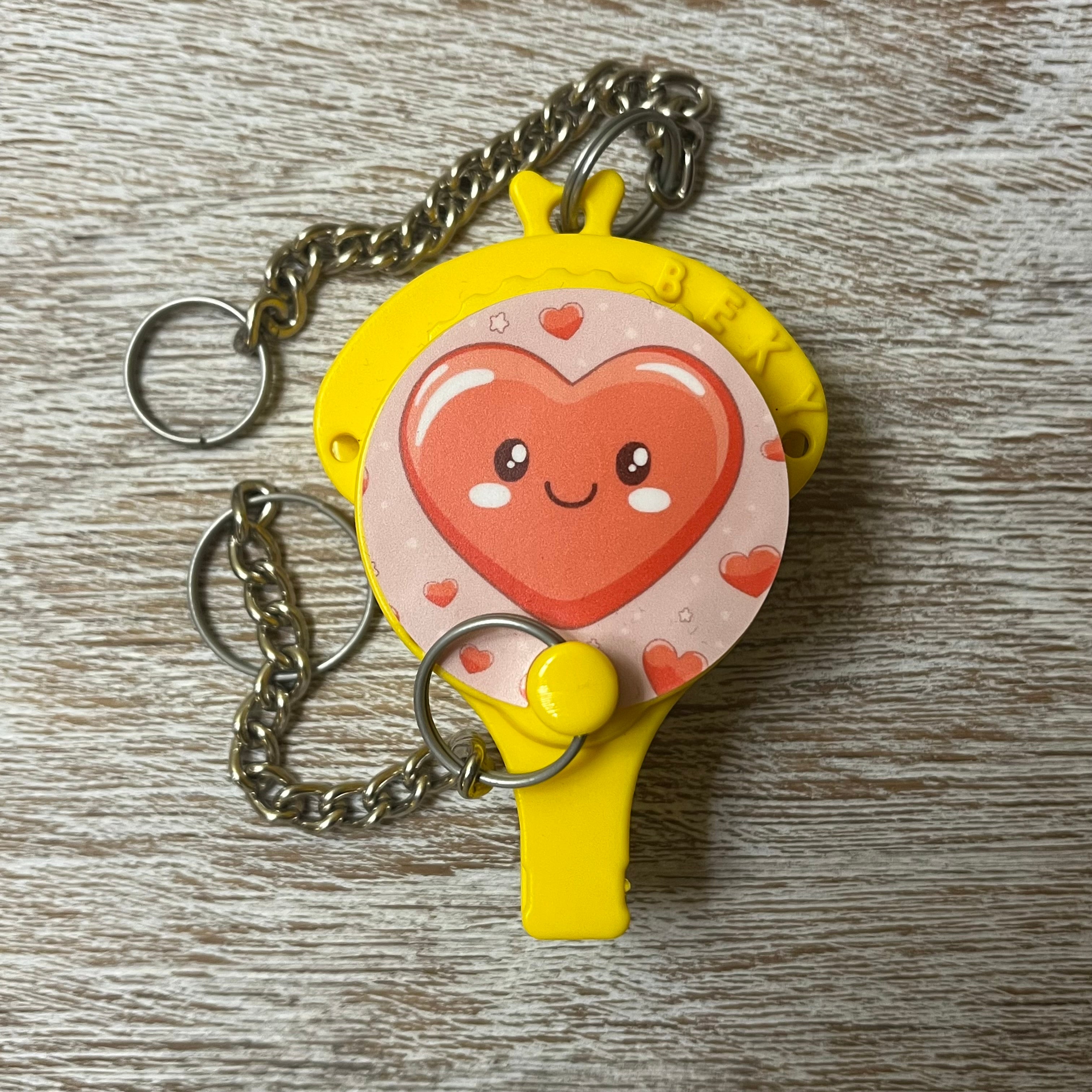 Beky giallo - cuore
