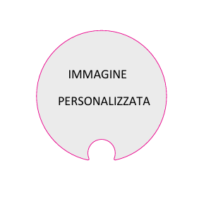 Beky giallo con adesivo personalizzato